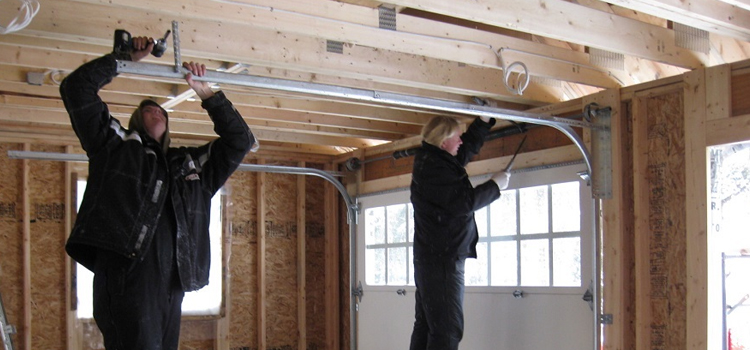 overhead garage door installation in South Vancouver
